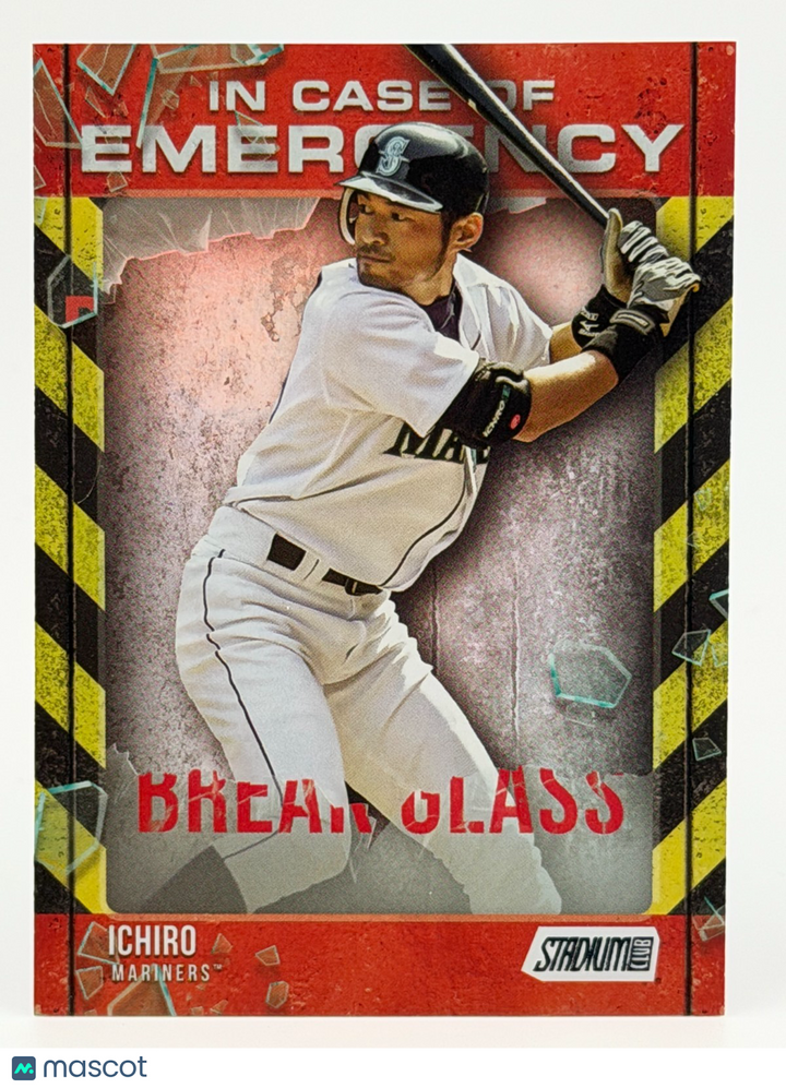 ⚾️ 2025 Topps Stadium Club #ICE-8 In Case of Emergency - Ichiro (HOF)