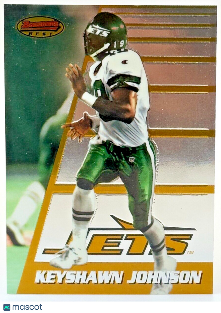 1996 Bowman's Best - #180 Keyshawn Johnson (RC) Rookie