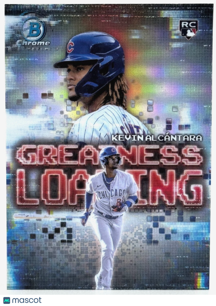 ⚾️ 2025 Bowman #GL-3 Greatness Loading - Kevin Alcantara (RC) - Cubs