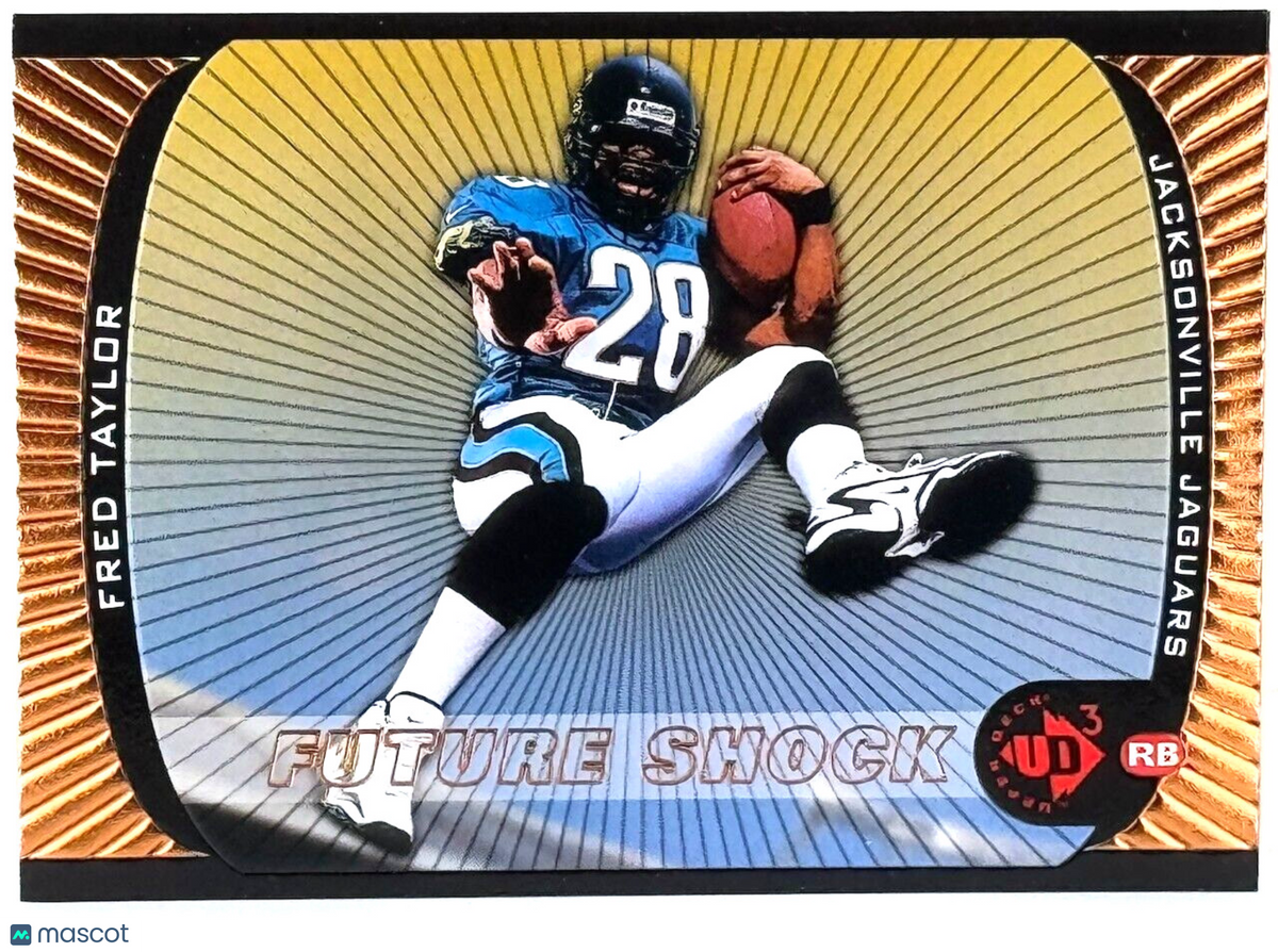 1998 Upper Deck UD3 - Future Shock #8 Fred Taylor (RC)