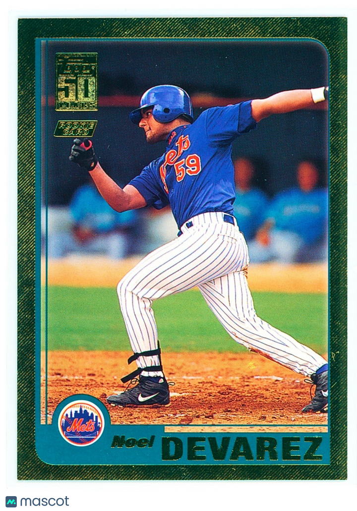 ⚾️ 2001 Topps Traded & Rookies - Noel Devarez #T218 Gold /2001 (RC)
