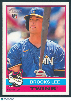 ⚾️ 2025 Topps Heritage - Brooks Lee #63 (RC) Rookie
