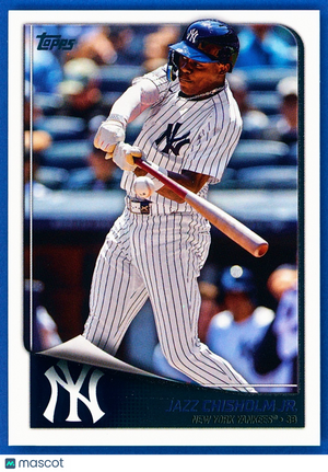 2025 Topps Flagship Collection #67 Jazz Chisholm Jr. - Yankees