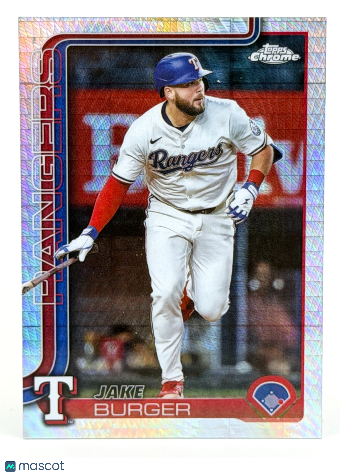2025 Topps Chrome Update #USC37 Prism Refractor - Jake Burger