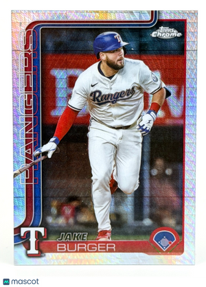 2025 Topps Chrome Update #USC37 Prism Refractor - Jake Burger