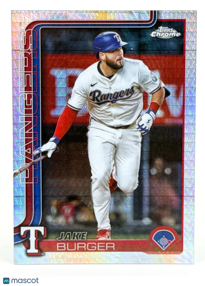 2025 Topps Chrome Update #USC37 Prism Refractor - Jake Burger