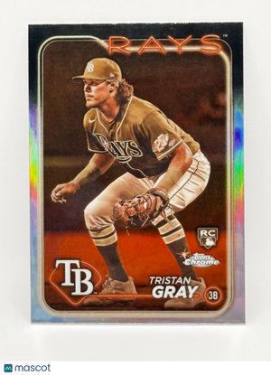 2024 Topps Chrome - Sepia Refractor - #8 Tristan Gray (RC)