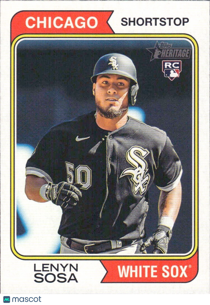 2023 Topps Heritage High Number - #511 Lenyn Sosa (RC) ROOKIE