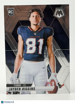 2025 Panini Mosaic #286 Jayden Higgins (RC)