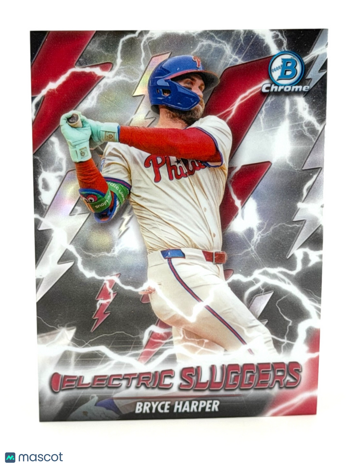 2026 Bowman Chrome - Bryce Harper - Electric Sluggers #ES-6