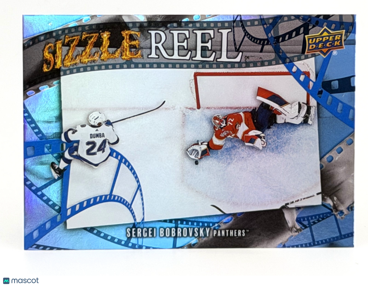2025-26 Upper Deck Series 1 #SR-5 Sizzle Reel - Sergei Bobrovsky