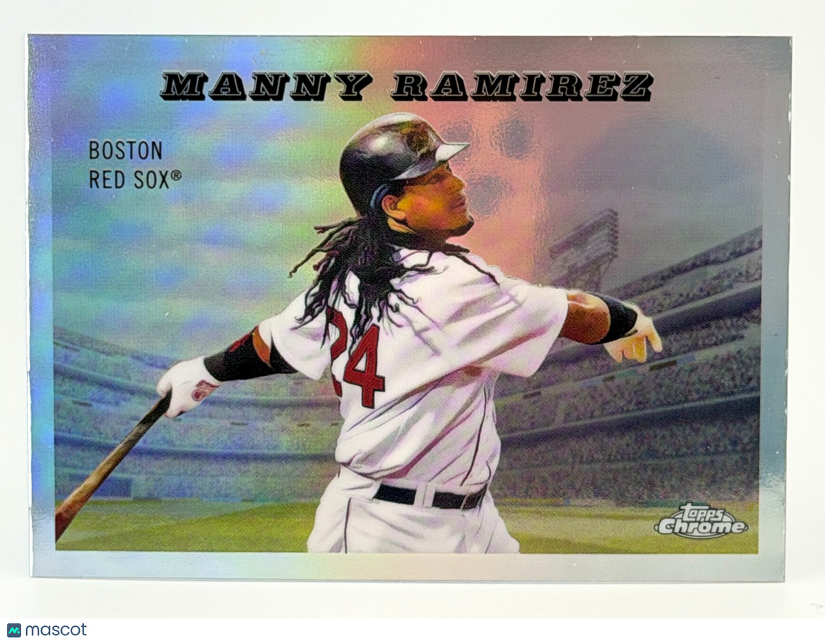 2025 Topps Chrome Platinum Anniversary #55RS-12 1955 Rails & Sails MANNY RAMIREZ