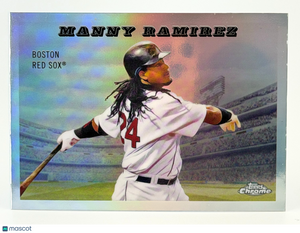 2025 Topps Chrome Platinum Anniversary #55RS-12 1955 Rails & Sails MANNY RAMIREZ