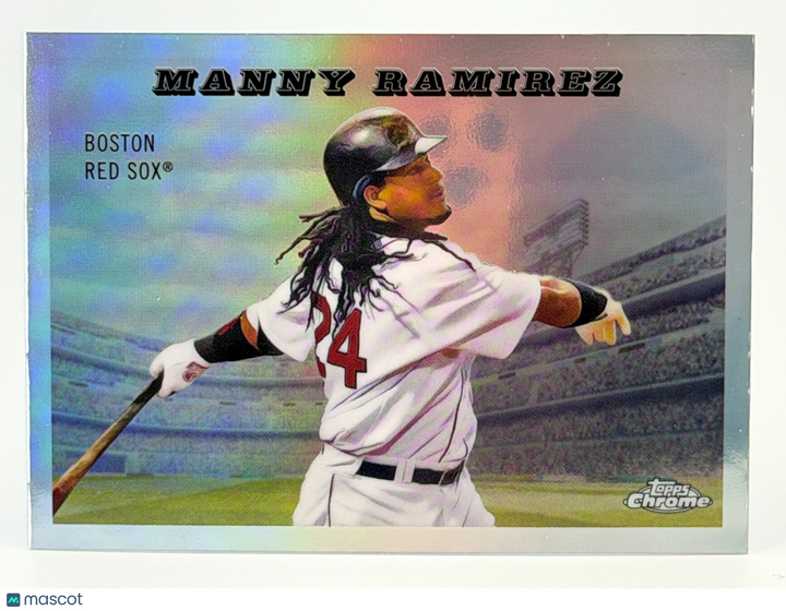 2025 Topps Chrome Platinum Anniversary #55RS-12 1955 Rails & Sails MANNY RAMIREZ