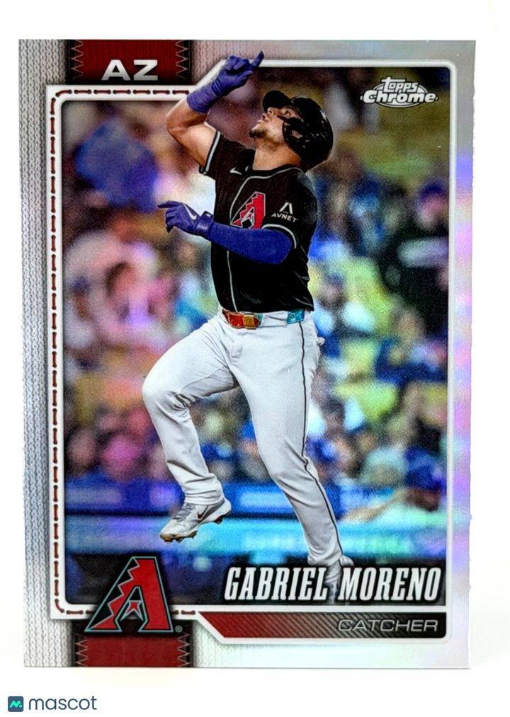 2026 Topps Chrome #92 Gabriel Moreno - REFRACTOR