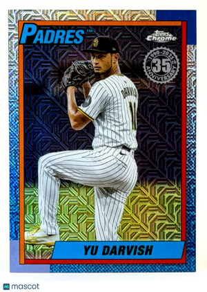 2025 Topps Update #U90C-79 Silver Pack Mojo - Yu Darvish - Padres