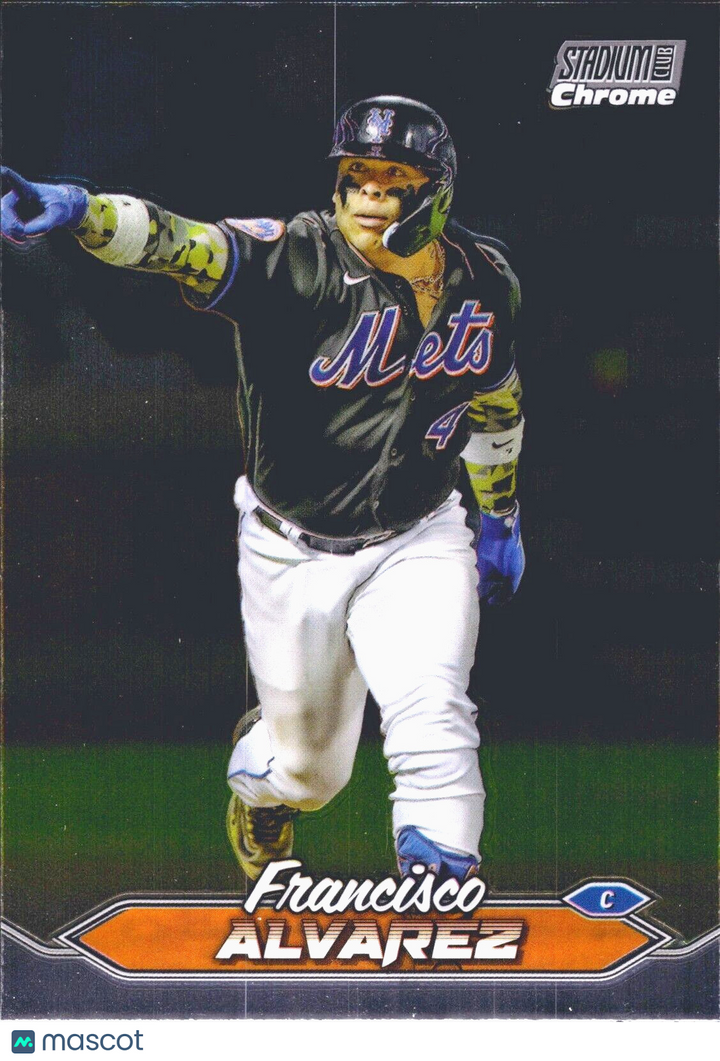 2024 Topps Stadium Club Chrome - #110 Francisco Alvarez