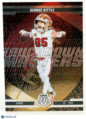 2025 Panini Mosaic - Touchdown Masters George Kittle #14