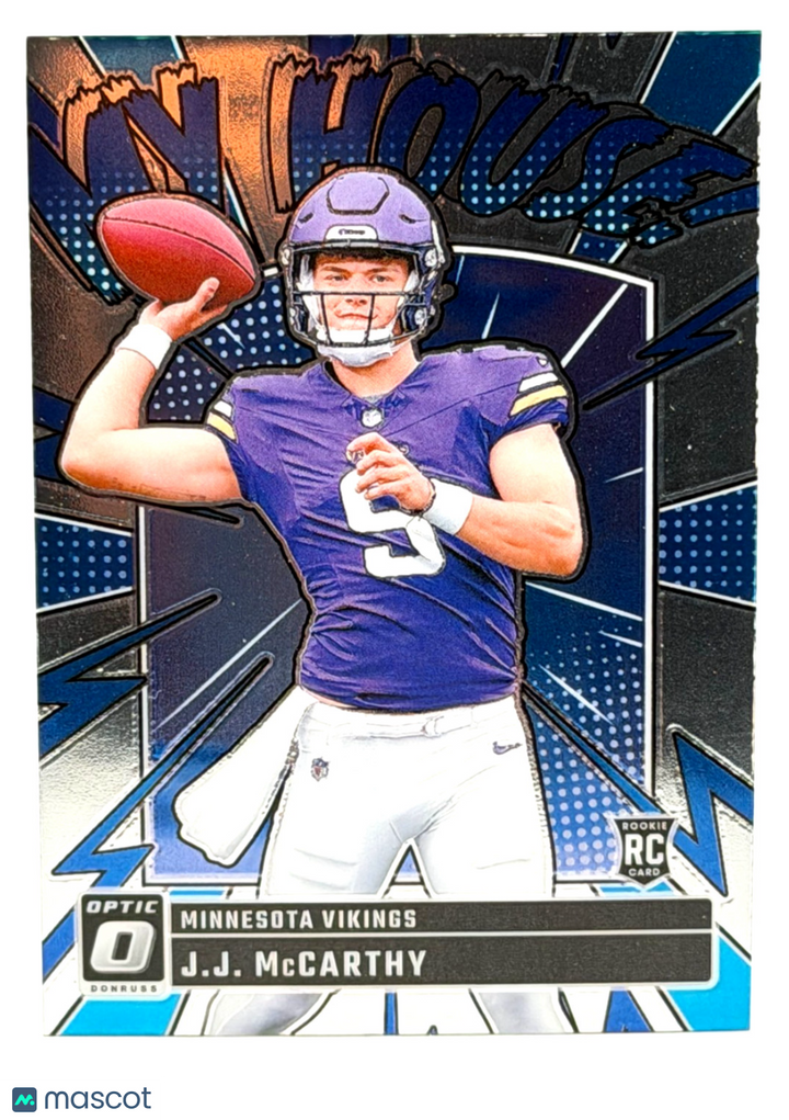 2024 Panini Donruss Optic My House #6 J.J. McCarthy (RC) Rookie