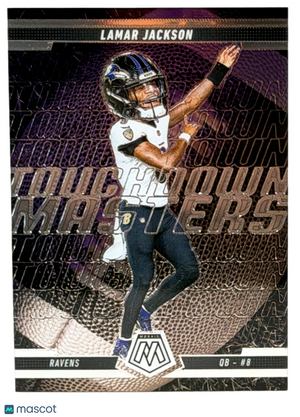 2025 Panini Mosaic - Touchdown Masters Lamar Jackson #5