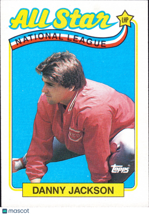 1989 Topps - All Star #395 Danny Jackson