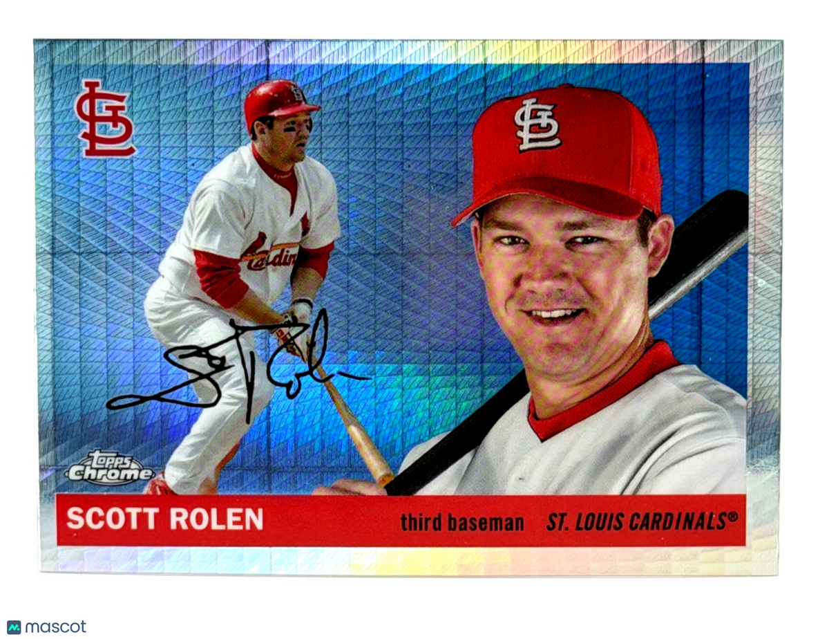 2025 Topps Chrome Platinum Anniversary #280 Scott Rolen - Prism Refractor