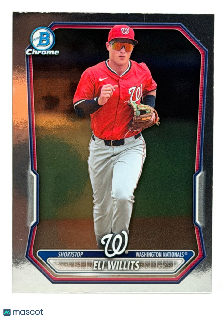 ⚾️ 2026 Bowman Chrome Eli Willits - Nats #BCP-95
