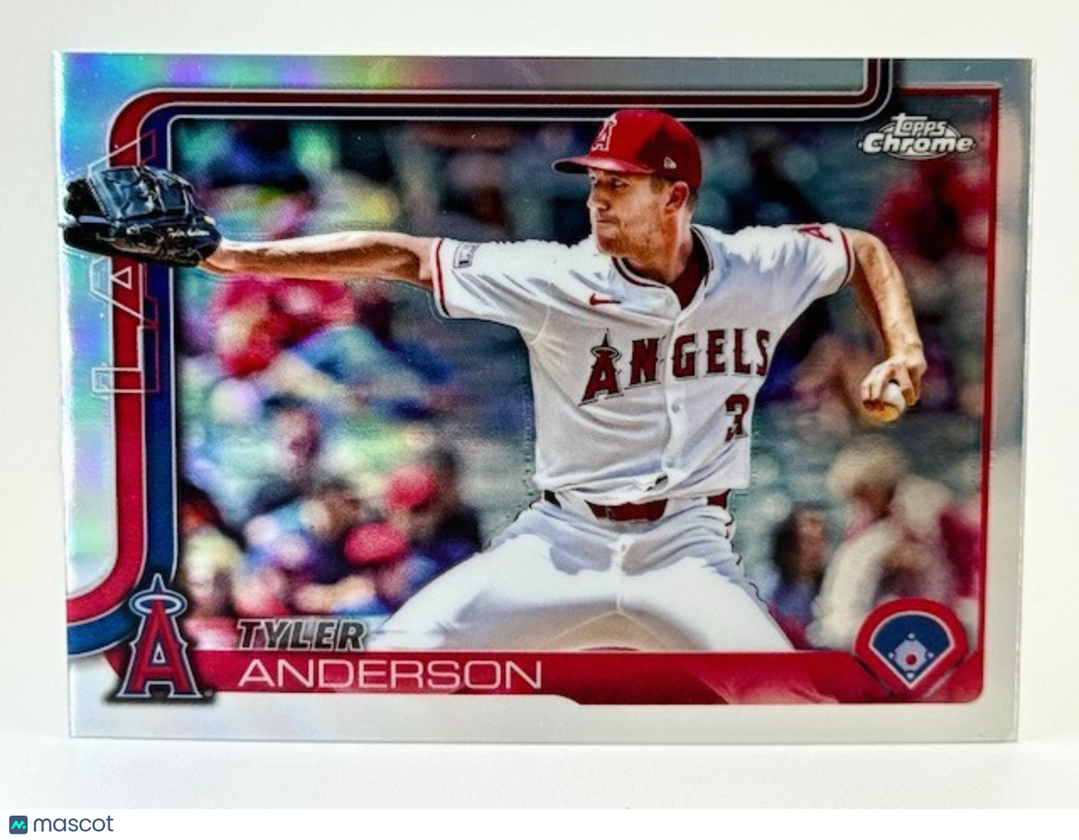 ⚾️ 2025 Topps Chrome #227 REFRACTOR - Tyler Anderson
