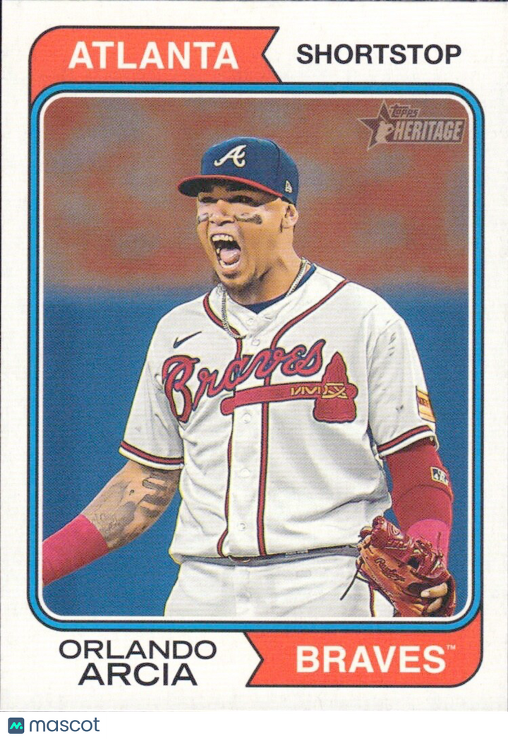 2023 Topps Heritage High Number - #580 Orlando Arcia