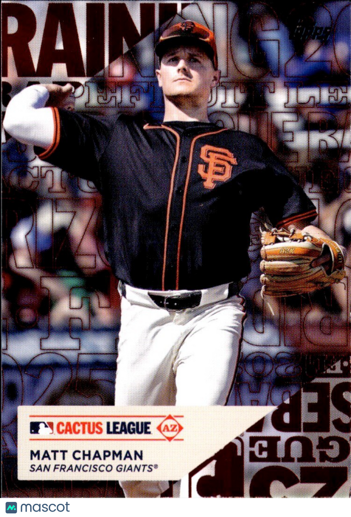 ⚾️ 2025 Topps Series 1 #TG-25 Cactus League Insert - Matt Chapman - Giants