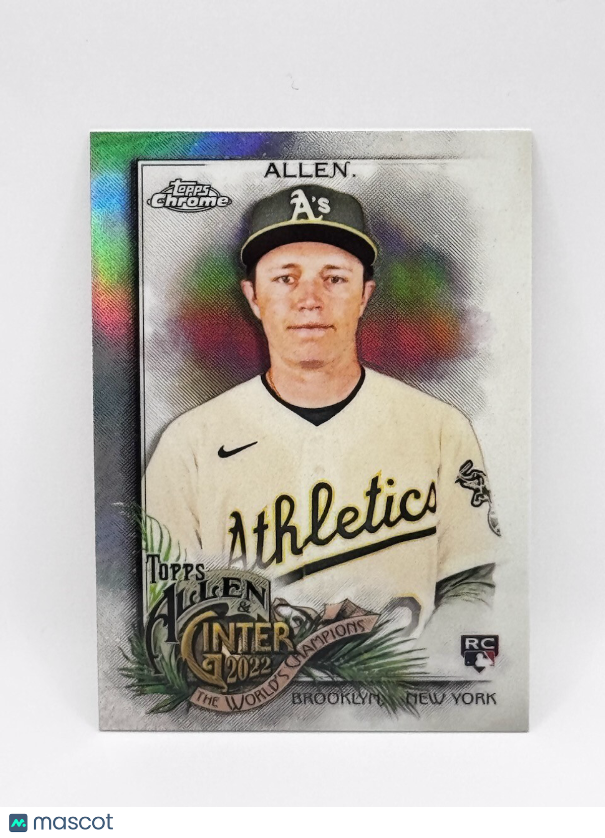 2022 Topps Allen & Ginter Chrome - #213 Nick Allen (RC) - Rookie