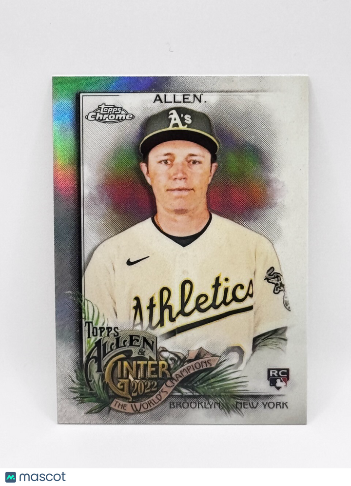 2022 Topps Allen & Ginter Chrome - #213 Nick Allen (RC) - Rookie