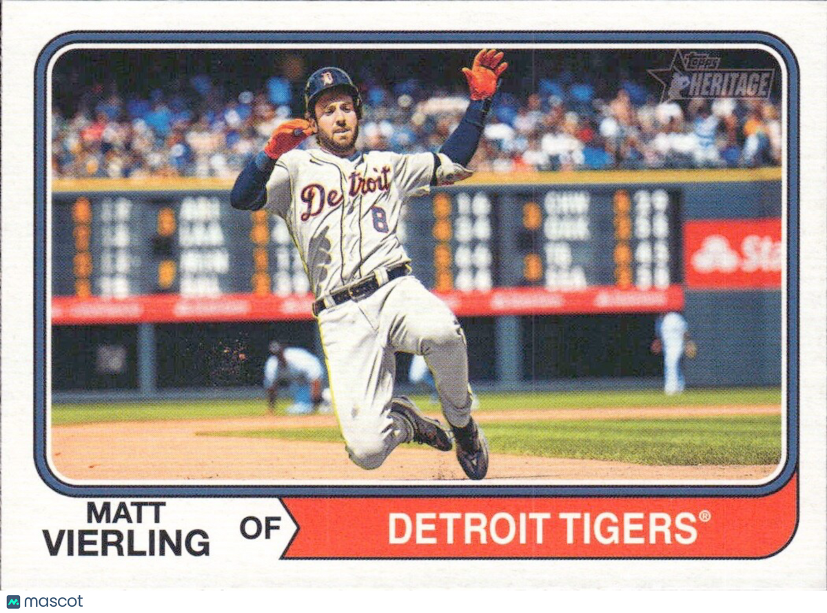 2023 Topps Heritage High Number - #530 Matt Vierling