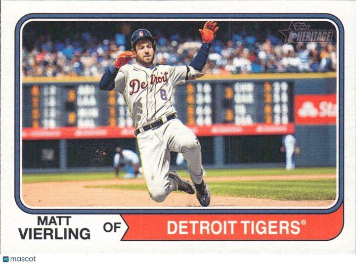 2023 Topps Heritage High Number - #530 Matt Vierling