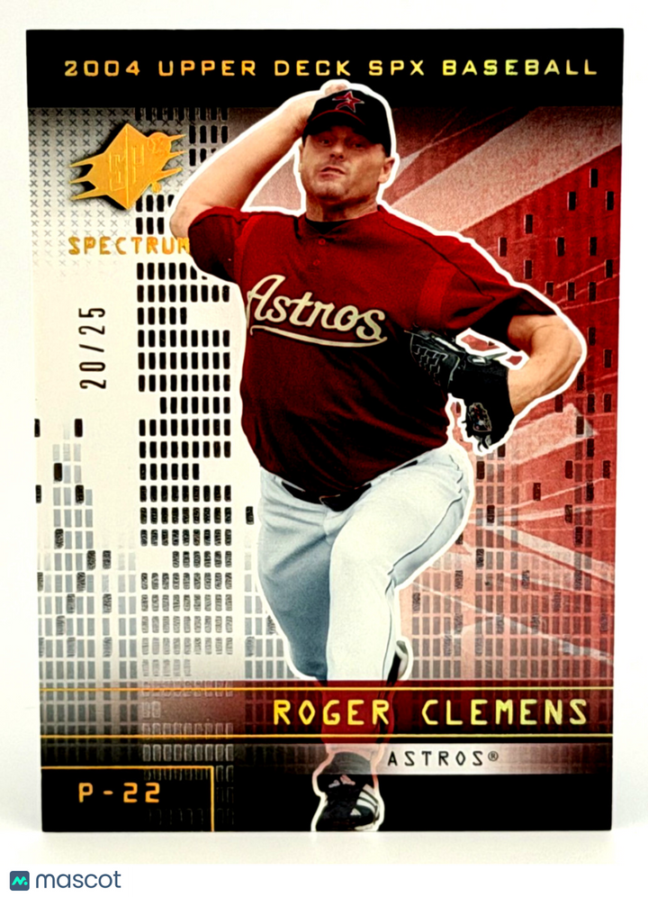 2004 SPx - SPECTRUM (20/25) Roger Clemens #87 SSP