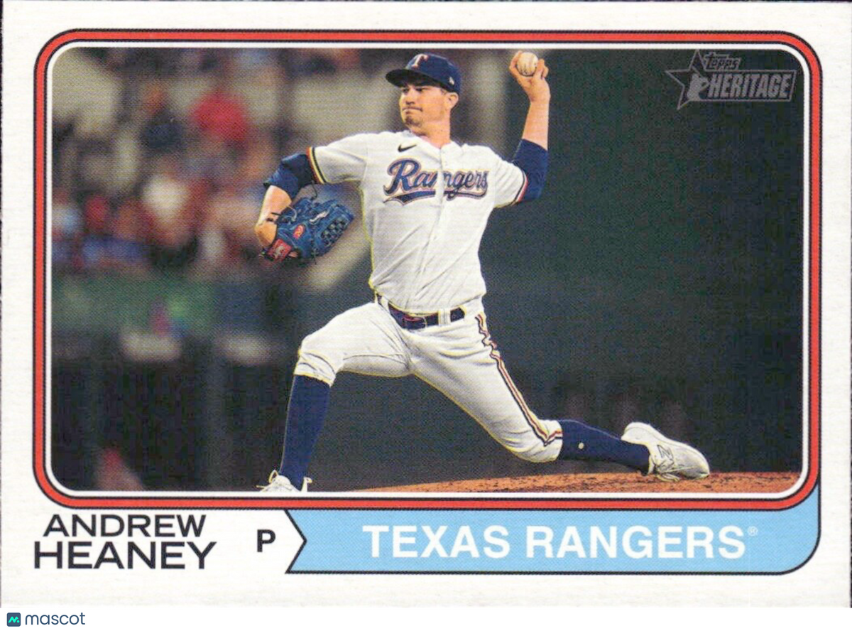 2023 Topps Heritage High Number - #590 Andrew Heaney
