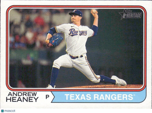 2023 Topps Heritage High Number - #590 Andrew Heaney