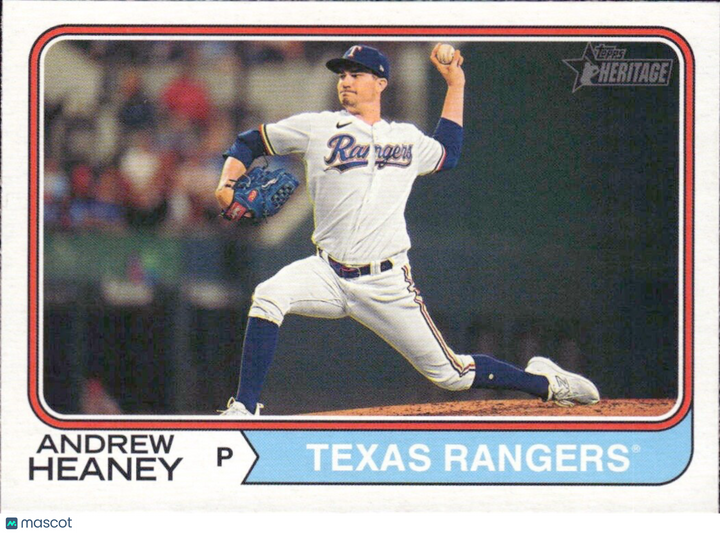 2023 Topps Heritage High Number - #590 Andrew Heaney