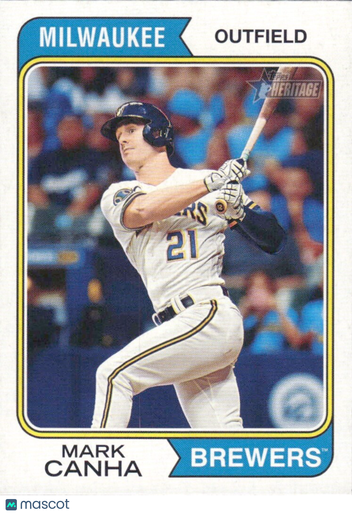 2023 Topps Heritage High Number - #698 Mark Canha