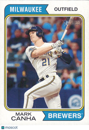 2023 Topps Heritage High Number - #698 Mark Canha