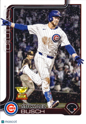 ⚾️ 2025 Topps Series 1 #263 Future Stars - Michael Busch - Cubs
