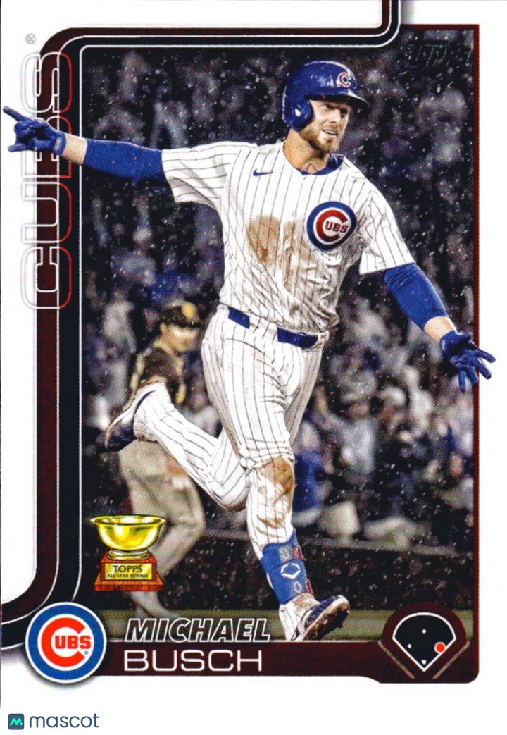 ⚾️ 2025 Topps Series 1 #263 Future Stars - Michael Busch - Cubs