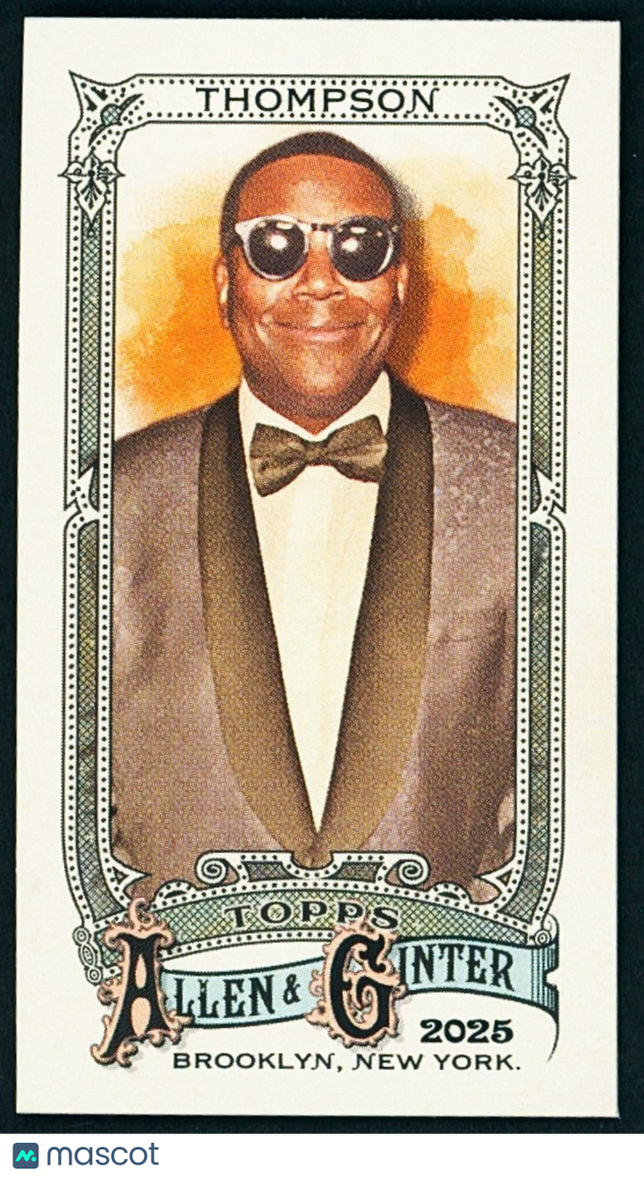 2025 Topps Allen & Ginter #277 Keenan Thompson - Mini A&G Back