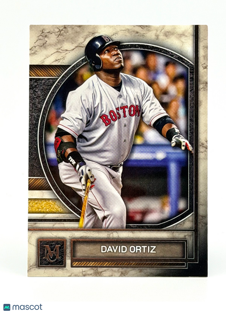 2025 Topps Museum Collection #44 David Ortiz (HOF) Red Sox