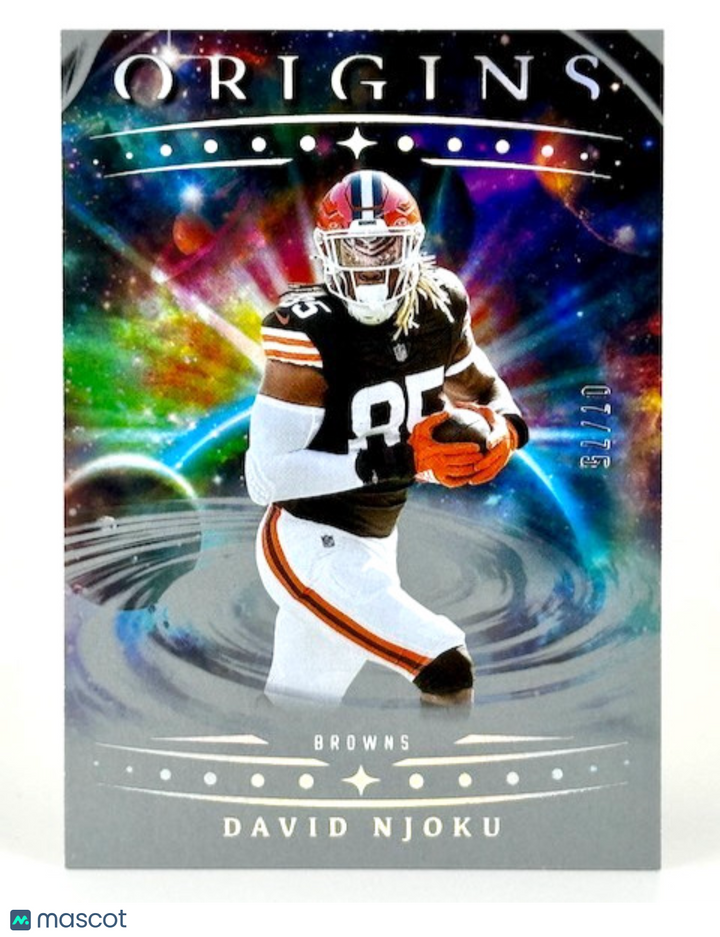 2025 Panini Origins #84 Silver Parallel (7/75) David Njoku - Browns SP