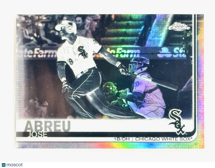 2019 Topps Chrome NEGATIVE Refractor - #89 José Abreu - White Sox