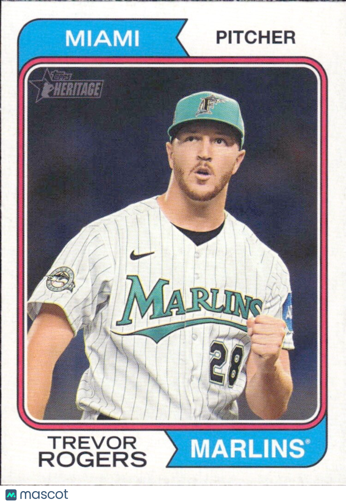 2023 Topps Heritage High Number - #540 Trevor Rogers