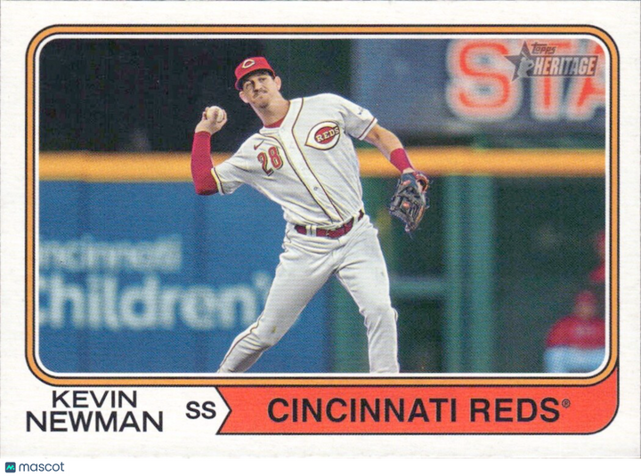 2023 Topps Heritage High Number - #624 Kevin Newman