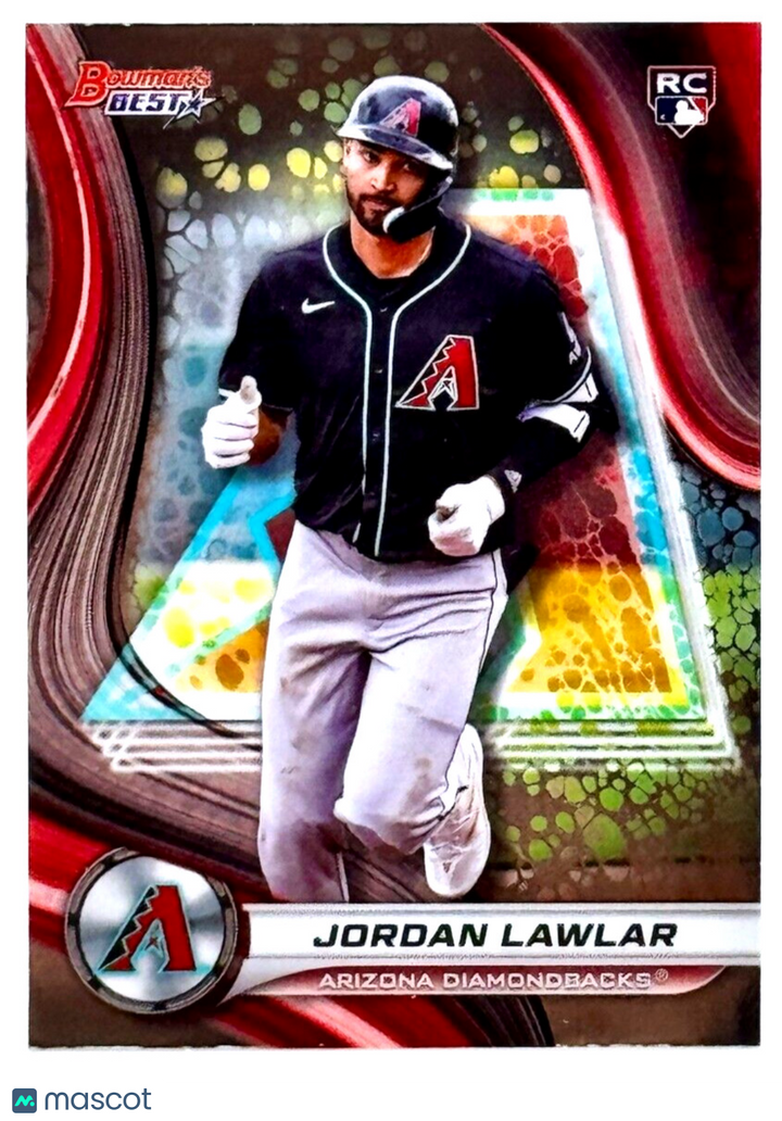 ⚾️ 2024 Bowman's Best #4 Jordan Lawlar (RC) - Rookie - Diamondbacks