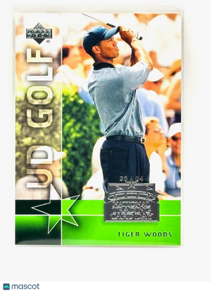 2004 UPPER DECK GOLF NATIONAL TRADING DAY - TIGER WOODS #UD-14